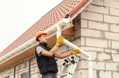 Pose et remplacement de gouttières à Sommelonne